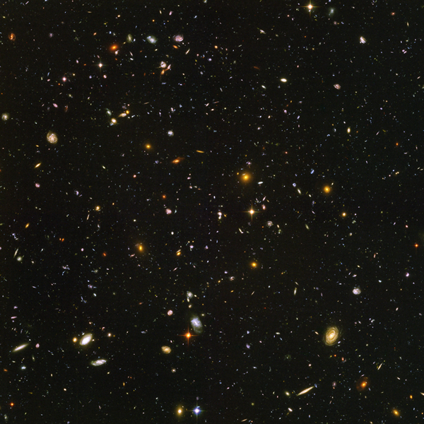 Ultra deep images from the Hubble space telescope