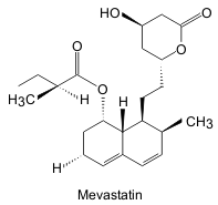 Structure of Mevastatin