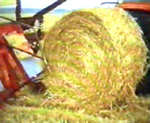 baling cereal straw