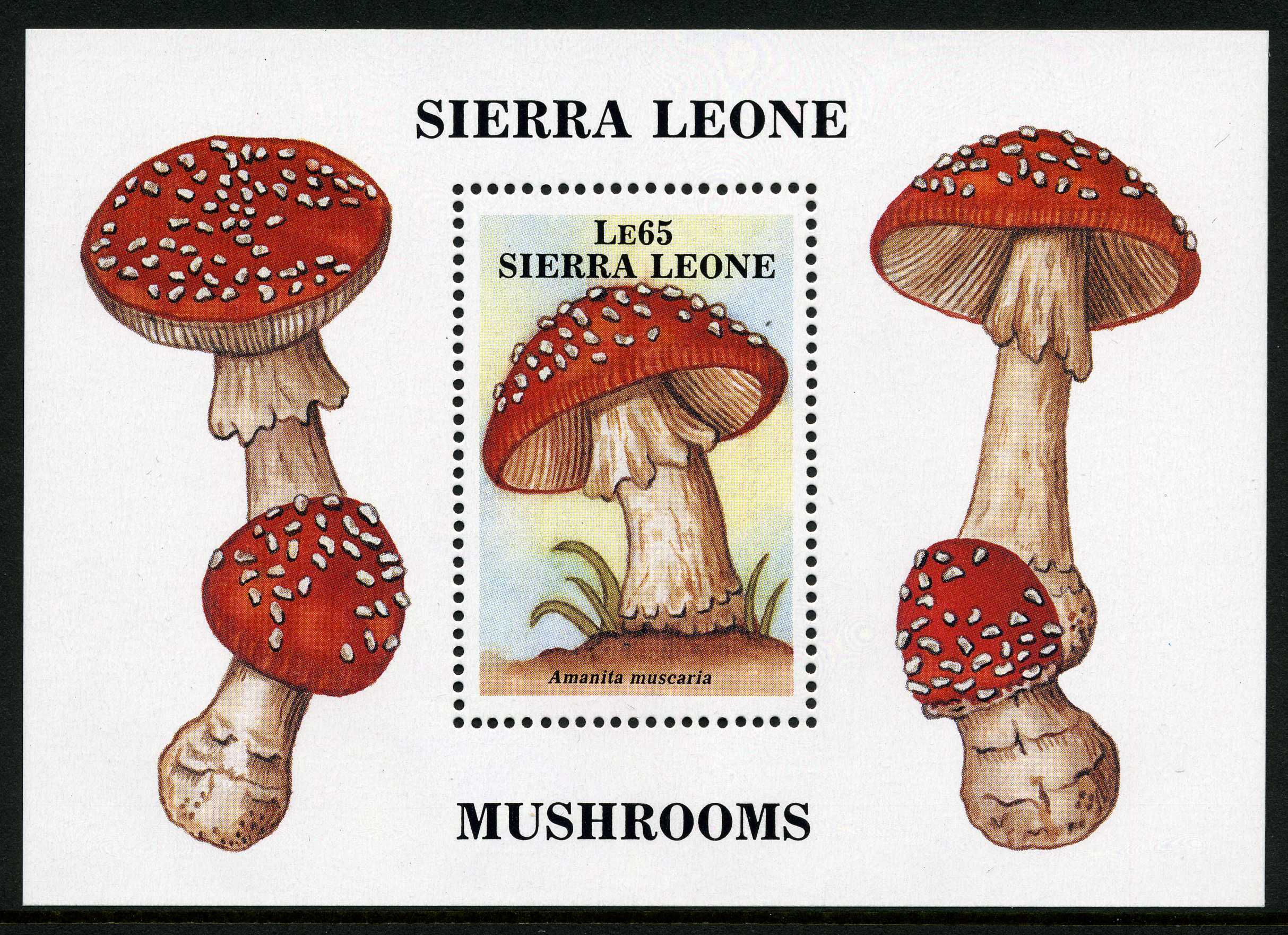 Fungi on Stamps: Samoa to Switzerland.