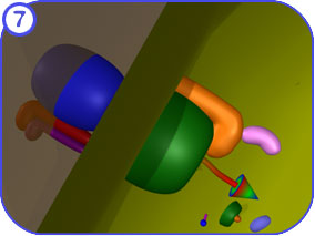 Movie animation describing mitochondrial protein transport